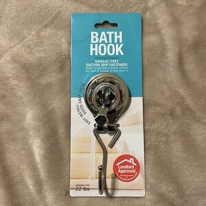 New Bath Hook chrome finish